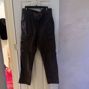 Carhartt Black Cargo Pants Durable Outdoor Essential